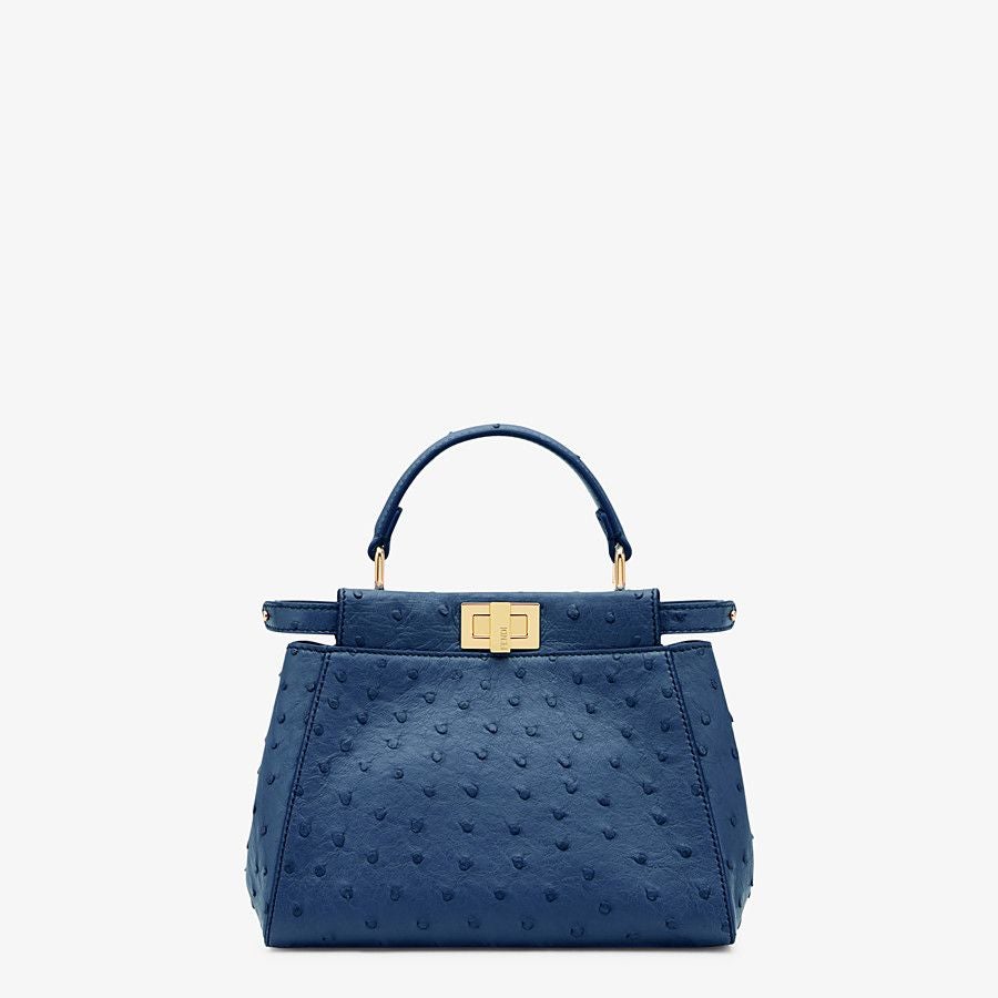 Fendi Mini Ostrich Leather Bag Fendi