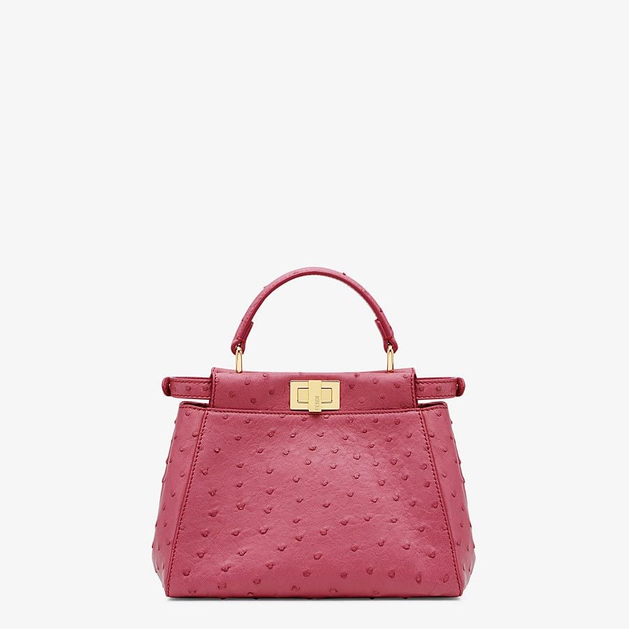 Fendi Mini Ostrich Leather Bag Fendi
