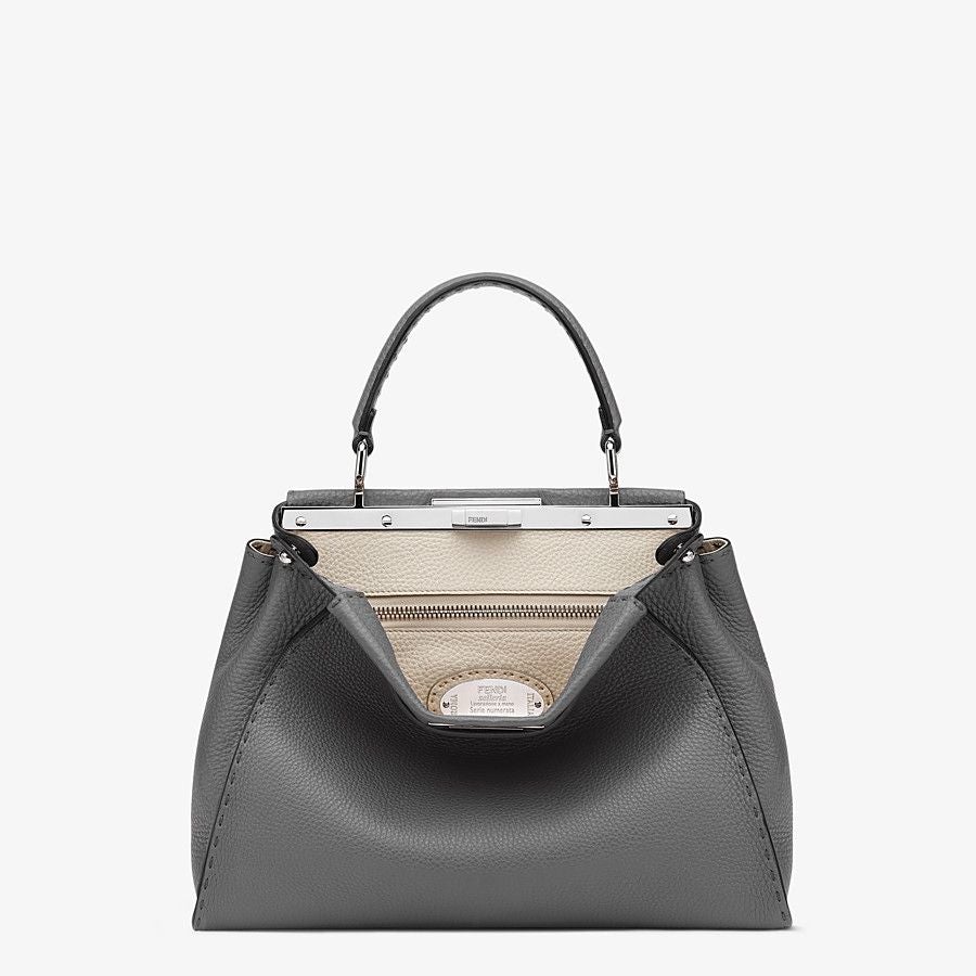 Fendi Medium Dark Gray Selleria Bag Fendi