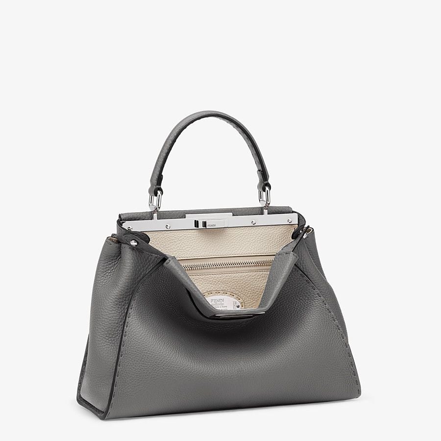 Fendi Medium Dark Gray Selleria Bag Fendi