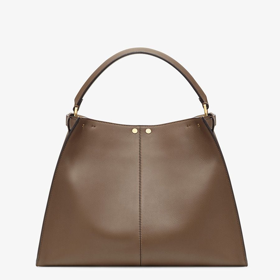 Fendi X-lite Large Brown Leather Bag Fendi