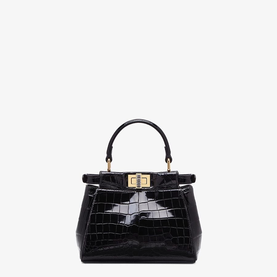 Fendi Mini-bag in Black Crocodile Fendi