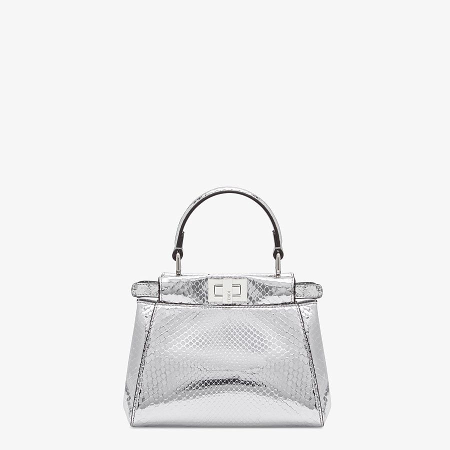 Fendi Silver Python Mini-bag Fendi
