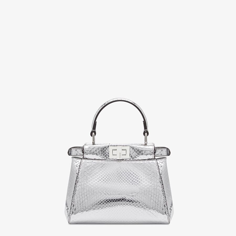 Fendi Silver Python Mini-bag Fendi