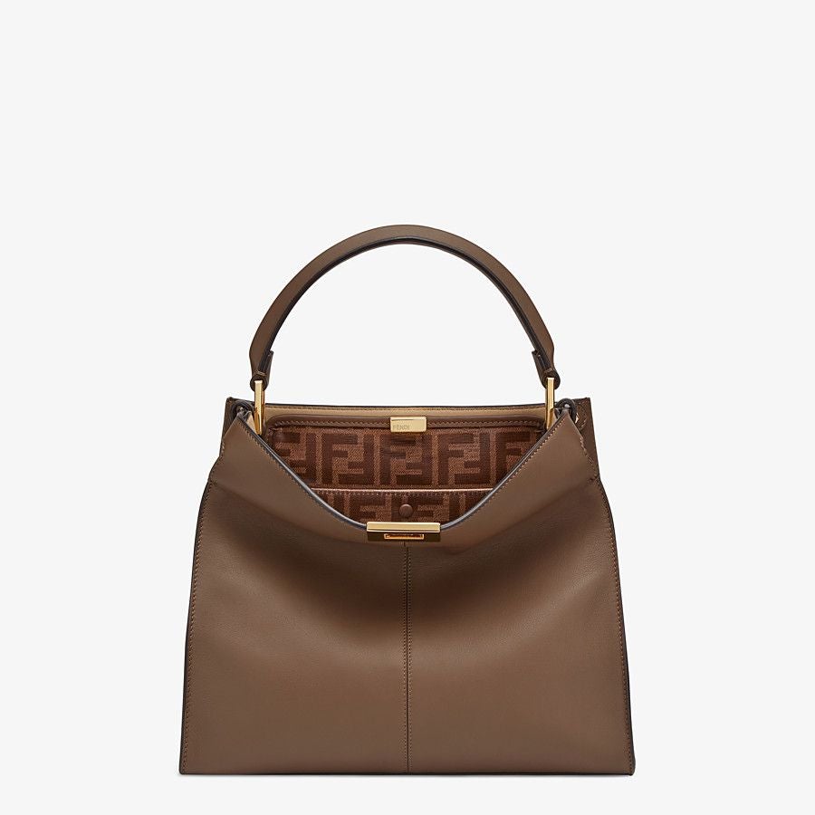 Fendi X-lite Brown Leather Bag Fendi