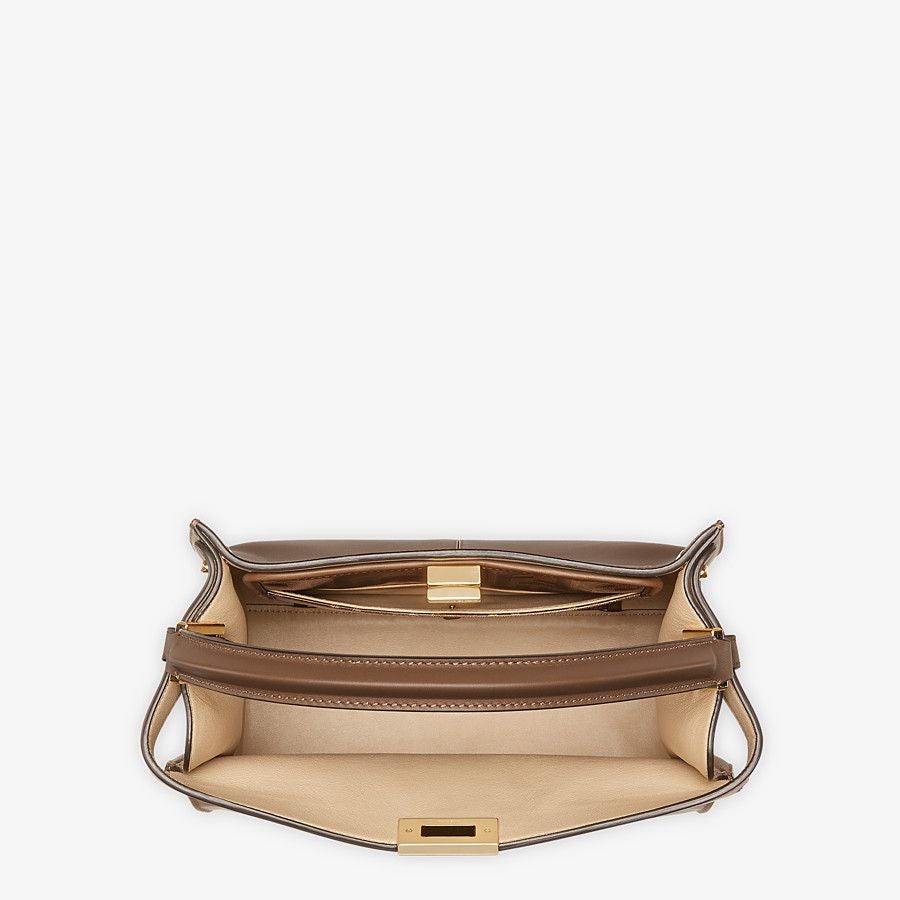 Fendi X-lite Brown Leather Bag Fendi