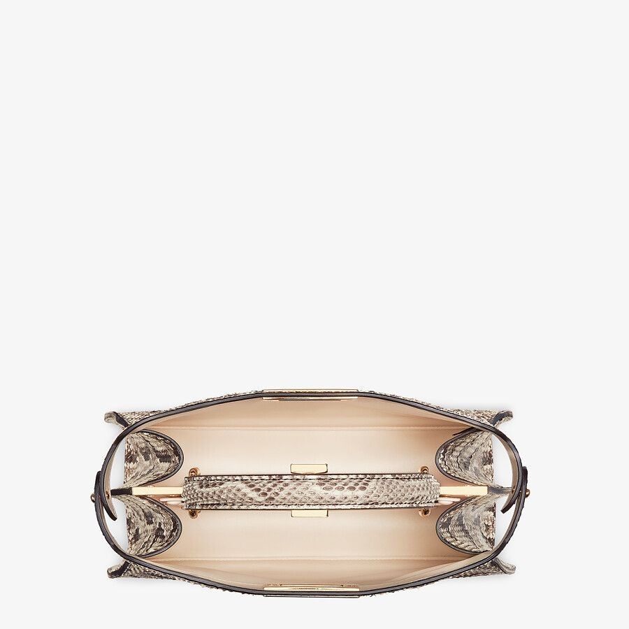 Fendi Medium Natural Python Leather Bag Fendi