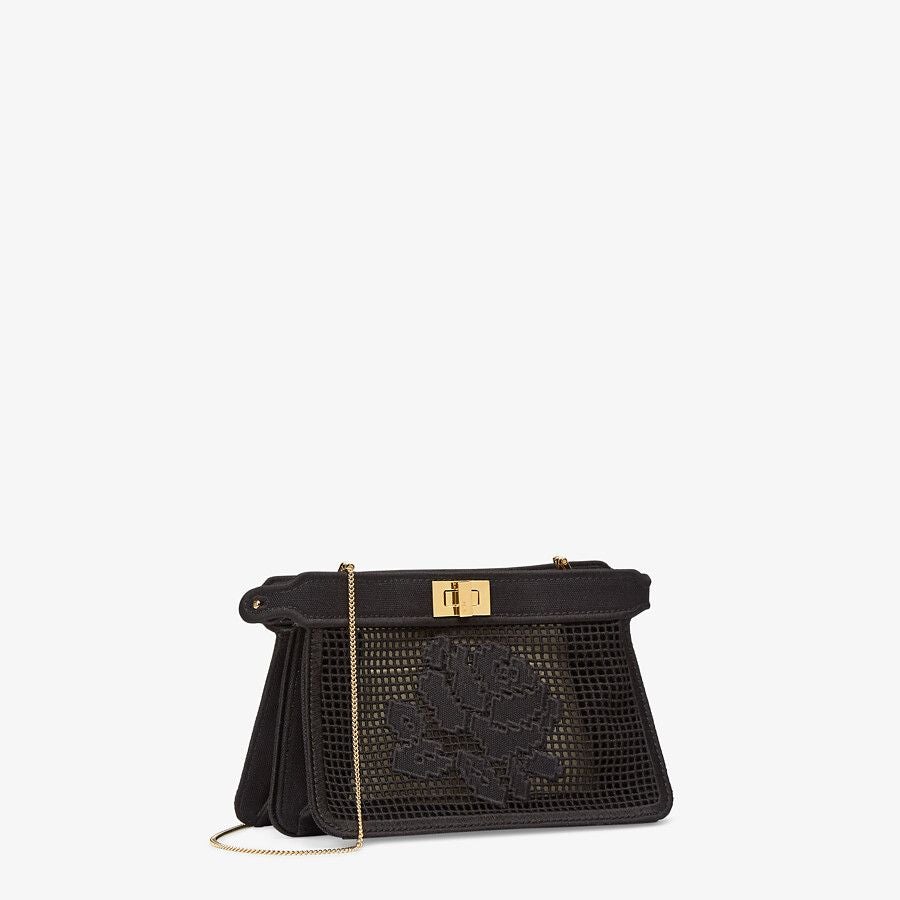 Fendi Canvas Bag With Embroidery Fendi
