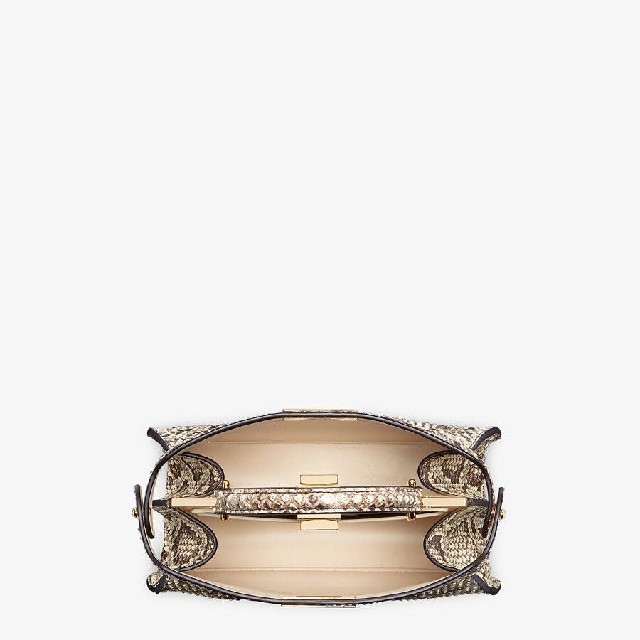 Fendi Small Natural Python Leather Bag Fendi