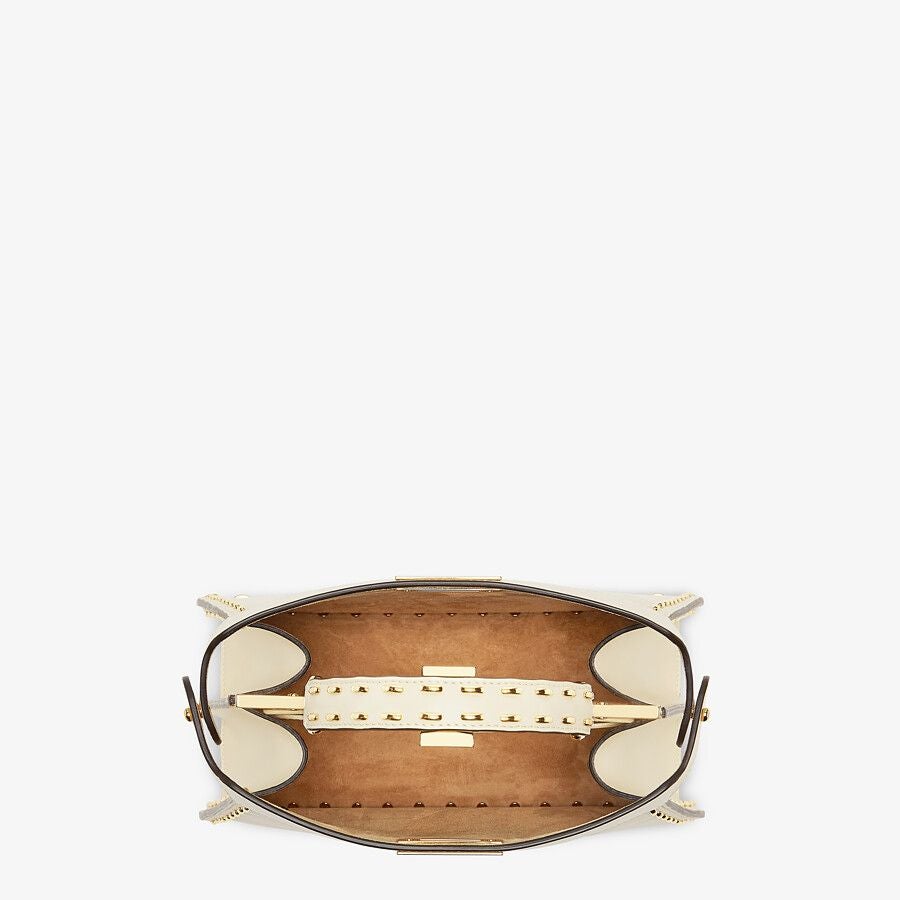 Fendi Small White Leather Bag Fendi