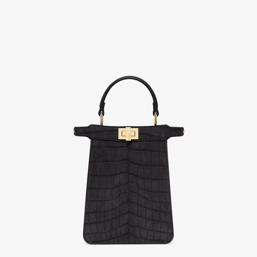 Fendi Vertical Small Crocodile Bag Fendi