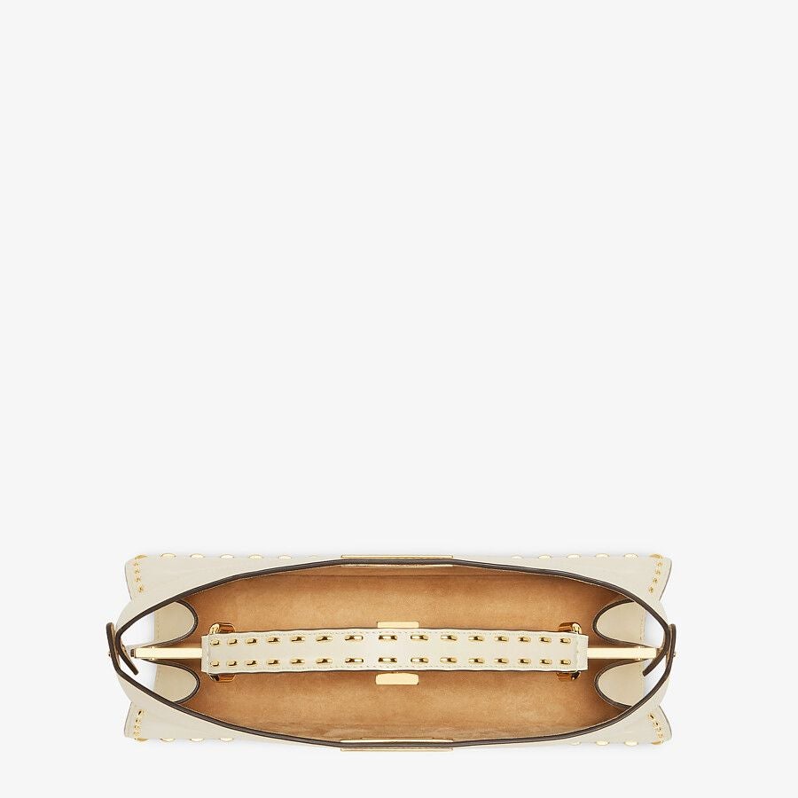 Fendi Stretch White Leather Bag Fendi