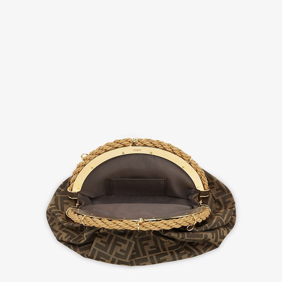 Fendi Ff Fabric Pochette Fendi