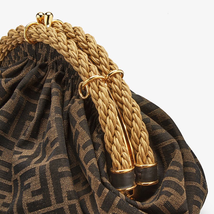 Fendi Ff Fabric Pochette Fendi