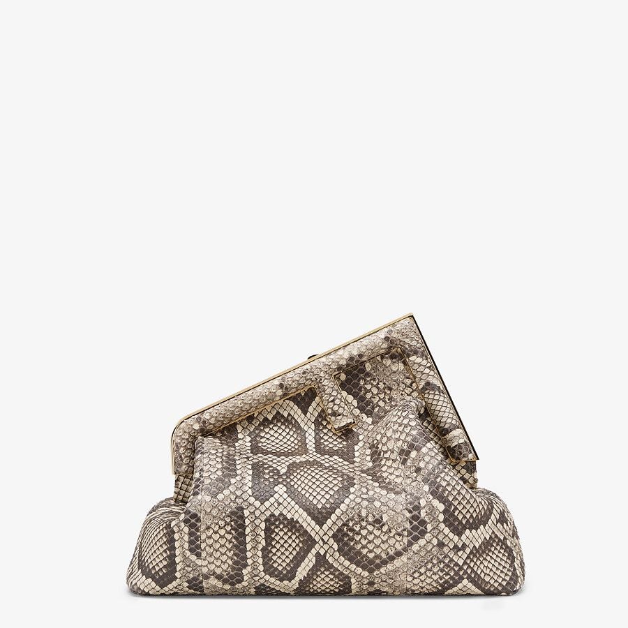 Fendi Medium Python Leather Bag Fendi