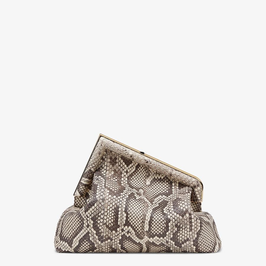 Fendi Medium Python Leather Bag Fendi