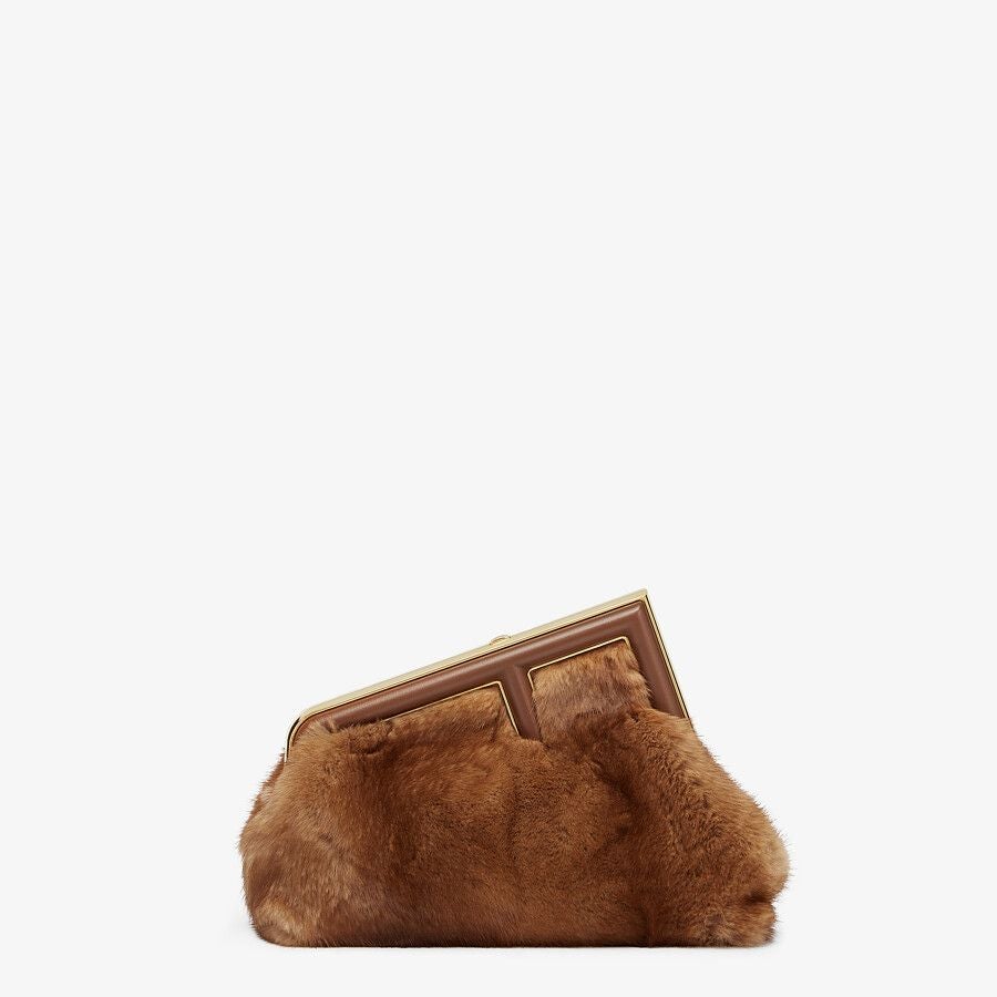 Fendi Brown Mink Bag Fendi