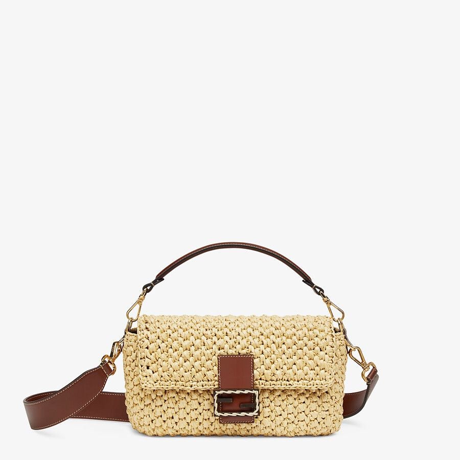 Fendi Woven Straw Bag Fendi