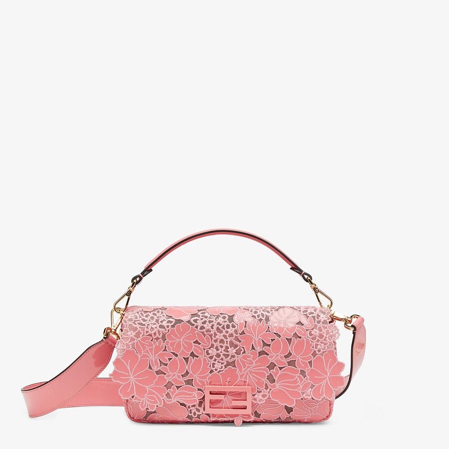 Fendi Embroidered Patent Leather Bag Fendi