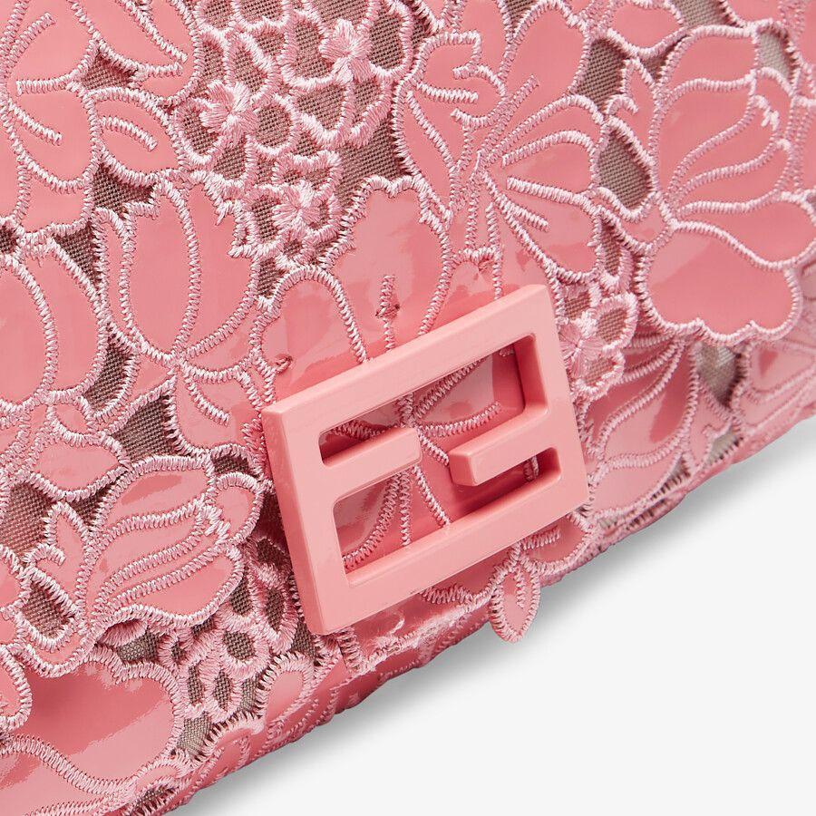Fendi Embroidered Patent Leather Bag Fendi
