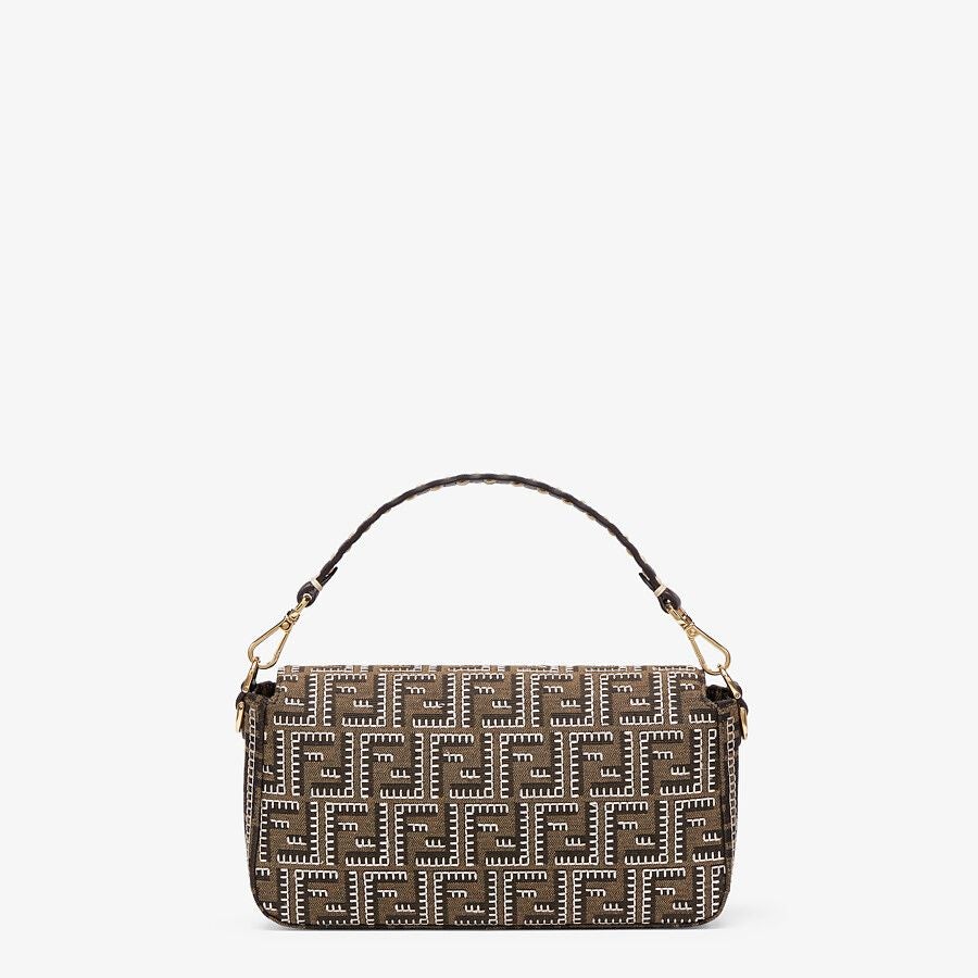 Fendi Embroidered Ff Fabric Bag Fendi