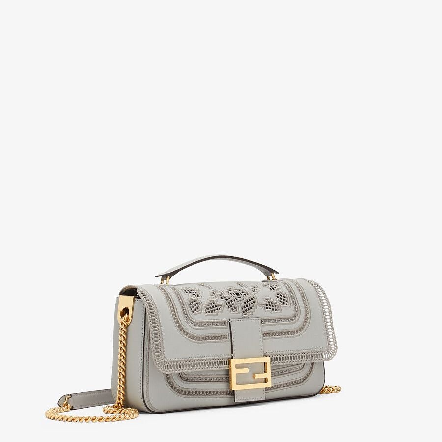 Fendi Embroidered Leather Bag Fendi