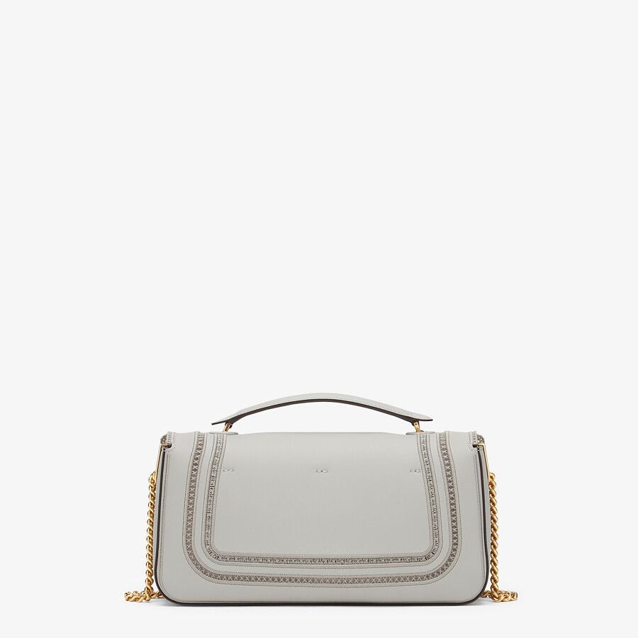 Fendi Embroidered Leather Bag Fendi