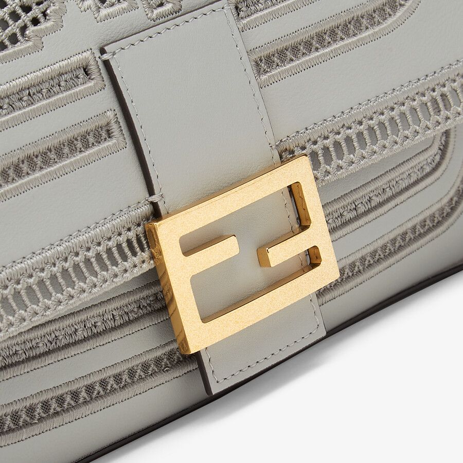 Fendi Embroidered Leather Bag Fendi