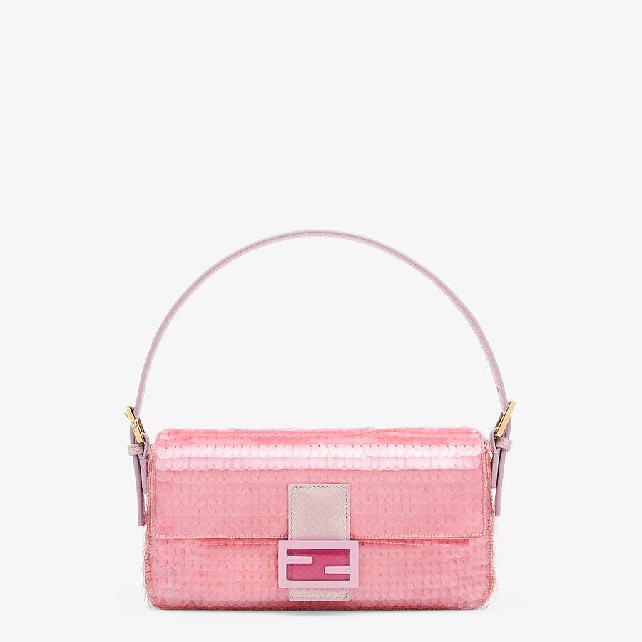 Fendi Satin Bag With Sequin Fendi