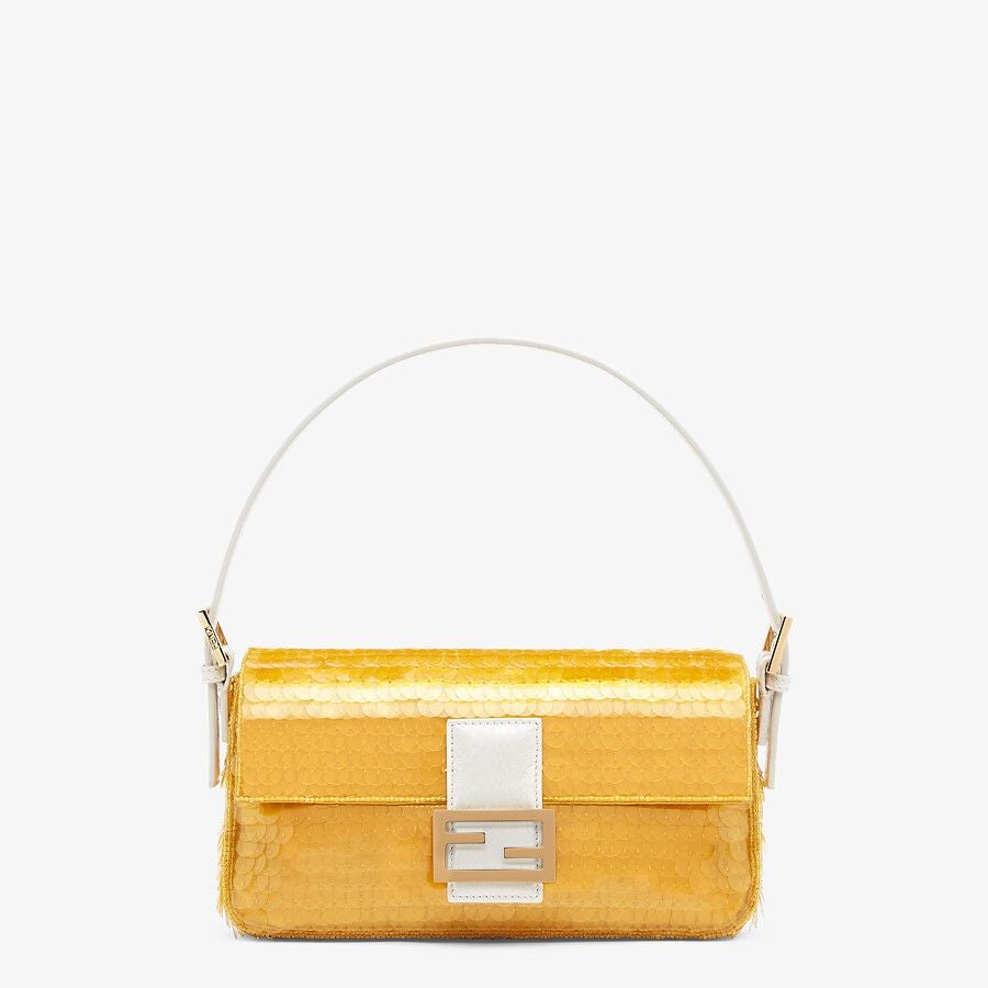 Fendi Satin Bag With Sequin Fendi