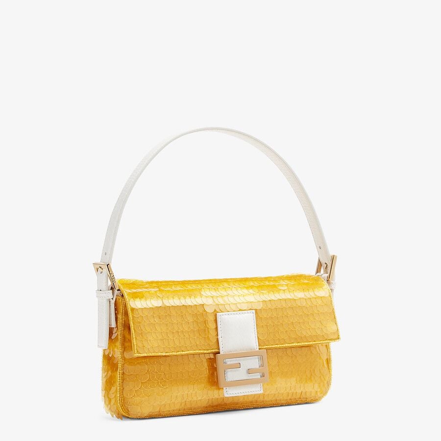 Fendi Satin Bag With Sequin Fendi