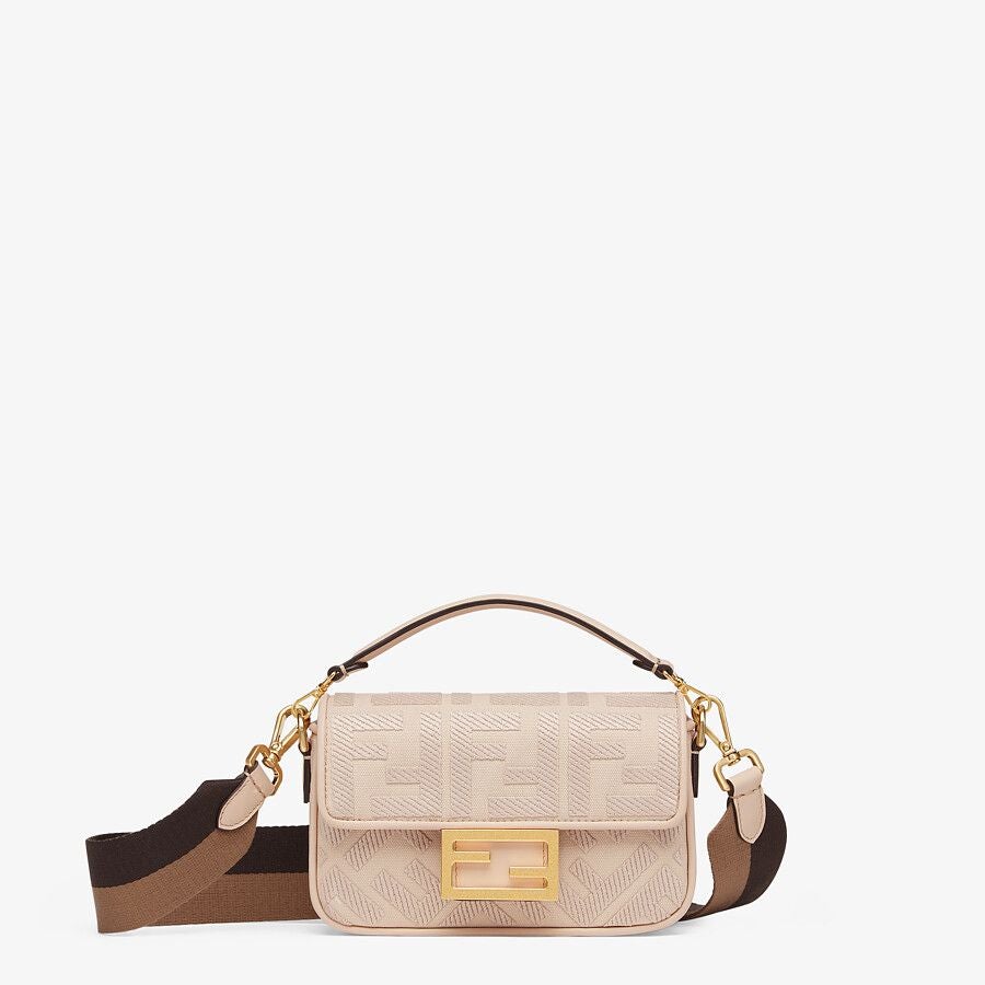 Fendi Mini Ff Canvas Bag Fendi