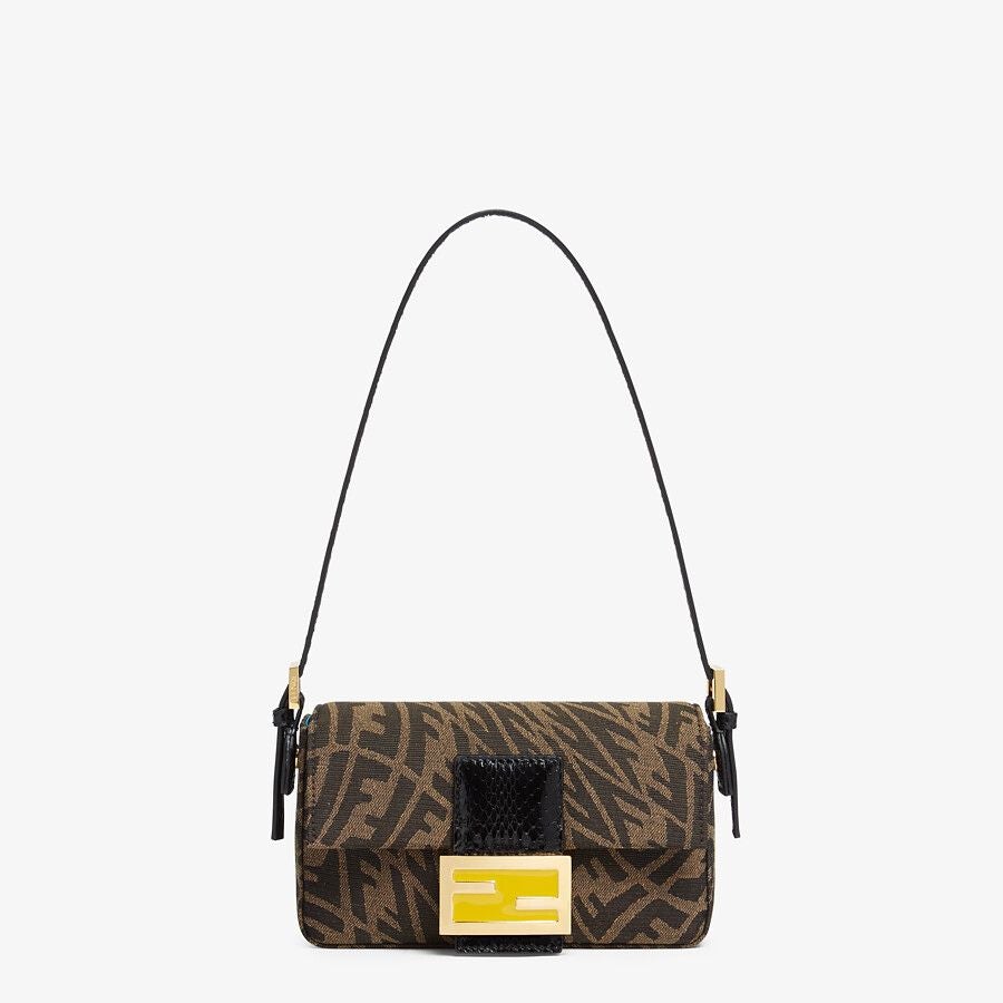 Fendi Mini Jacquard Ff Vertigo Bag Fendi