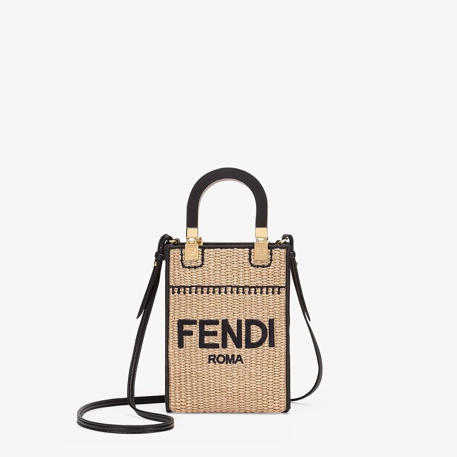 Fendi Braided Straw Mini-bag Fendi