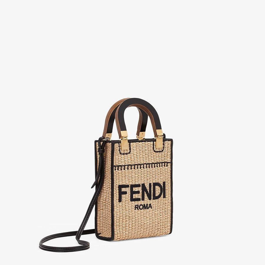 Fendi Braided Straw Mini-bag Fendi