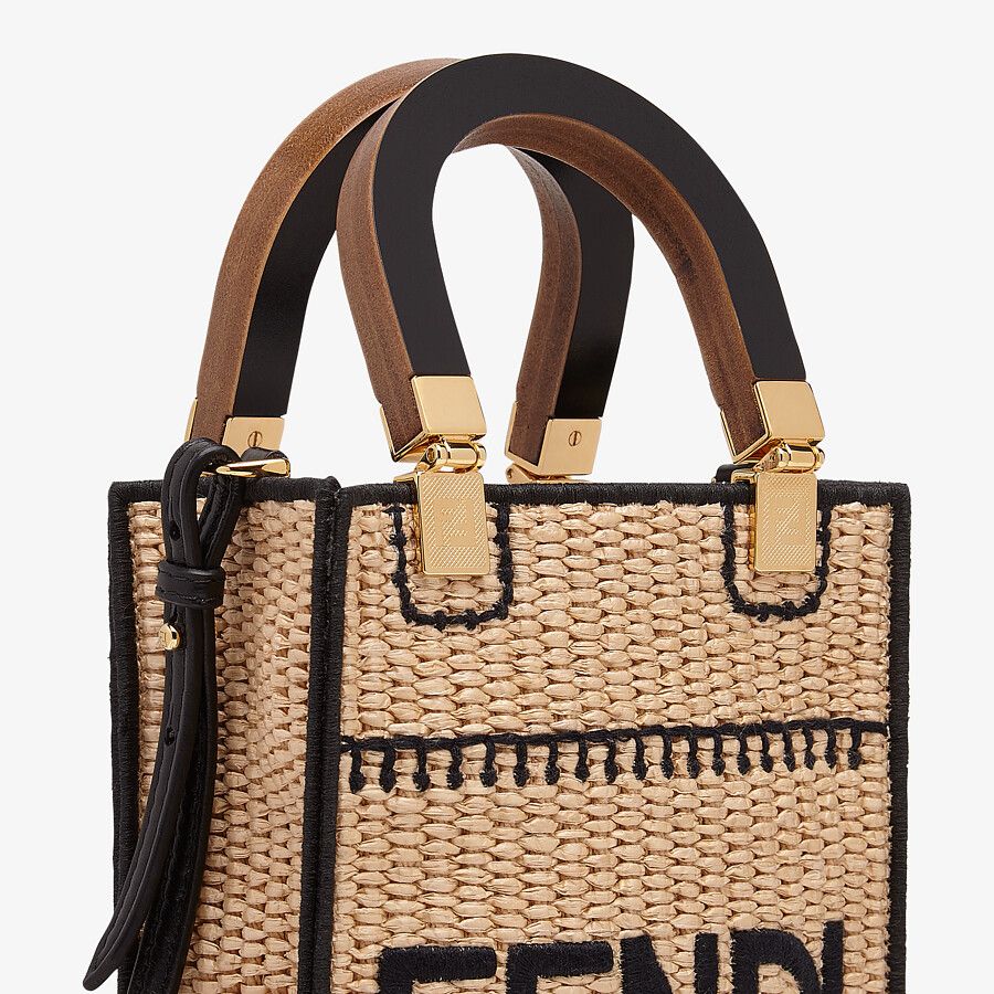 Fendi Braided Straw Mini-bag Fendi