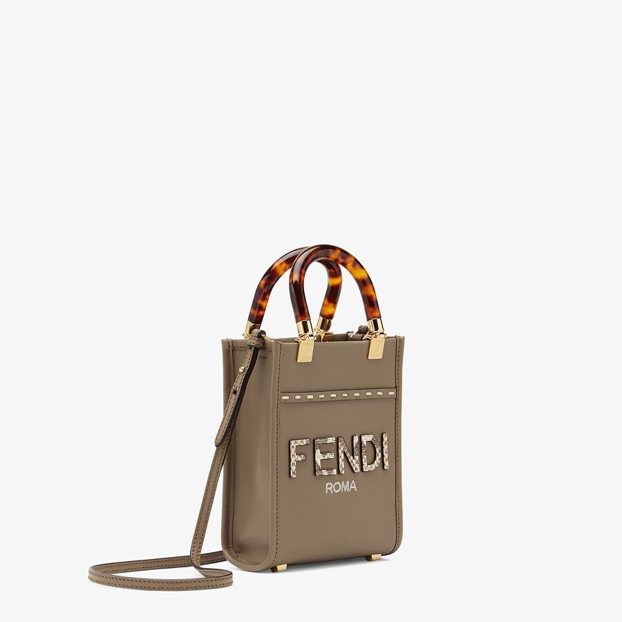 Fendi Leather and Elaphe Mini-bag Fendi