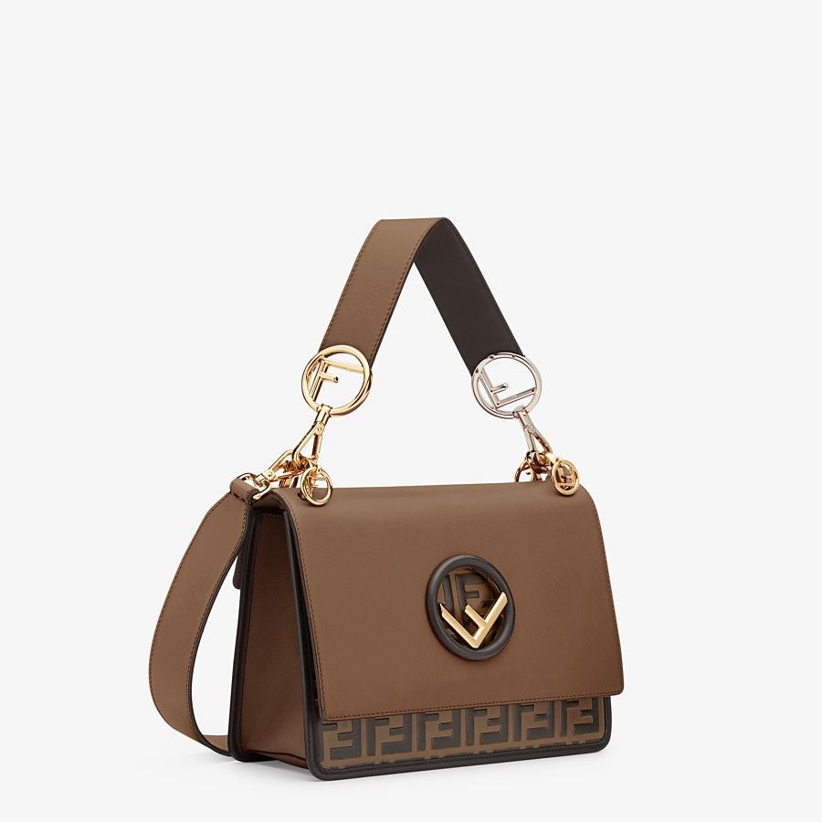 Fendi Brown Leather Bag Fendi