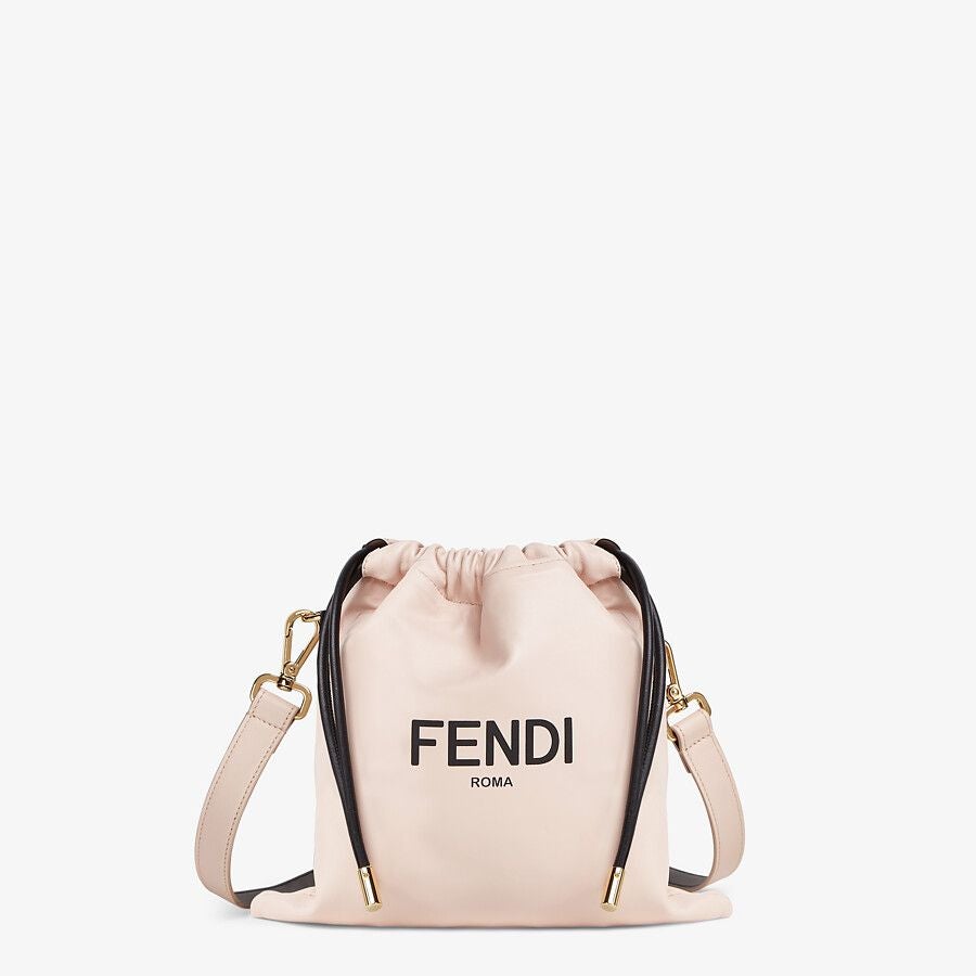 Fendi Pink Nappa Leather Bag Fendi