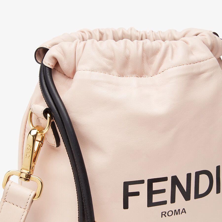 Fendi Pink Nappa Leather Bag Fendi