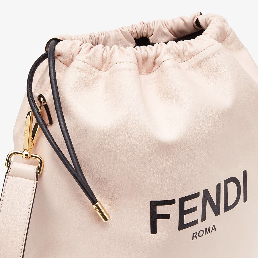Fendi Medium Pink Nappa Leather Bag Fendi