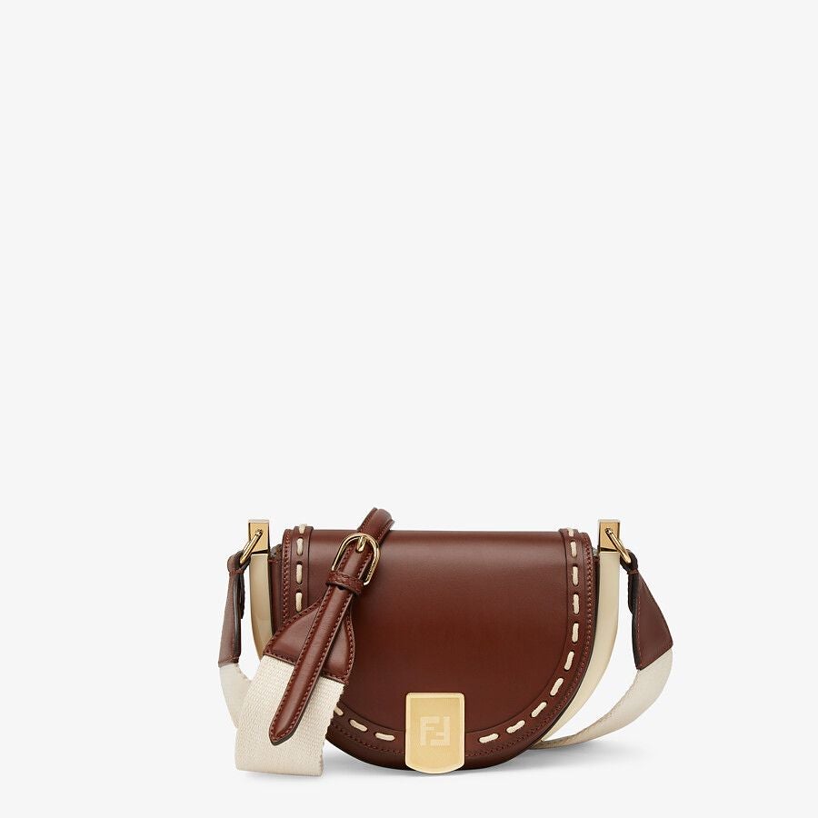 Fendi Brown Leather Bag Fendi