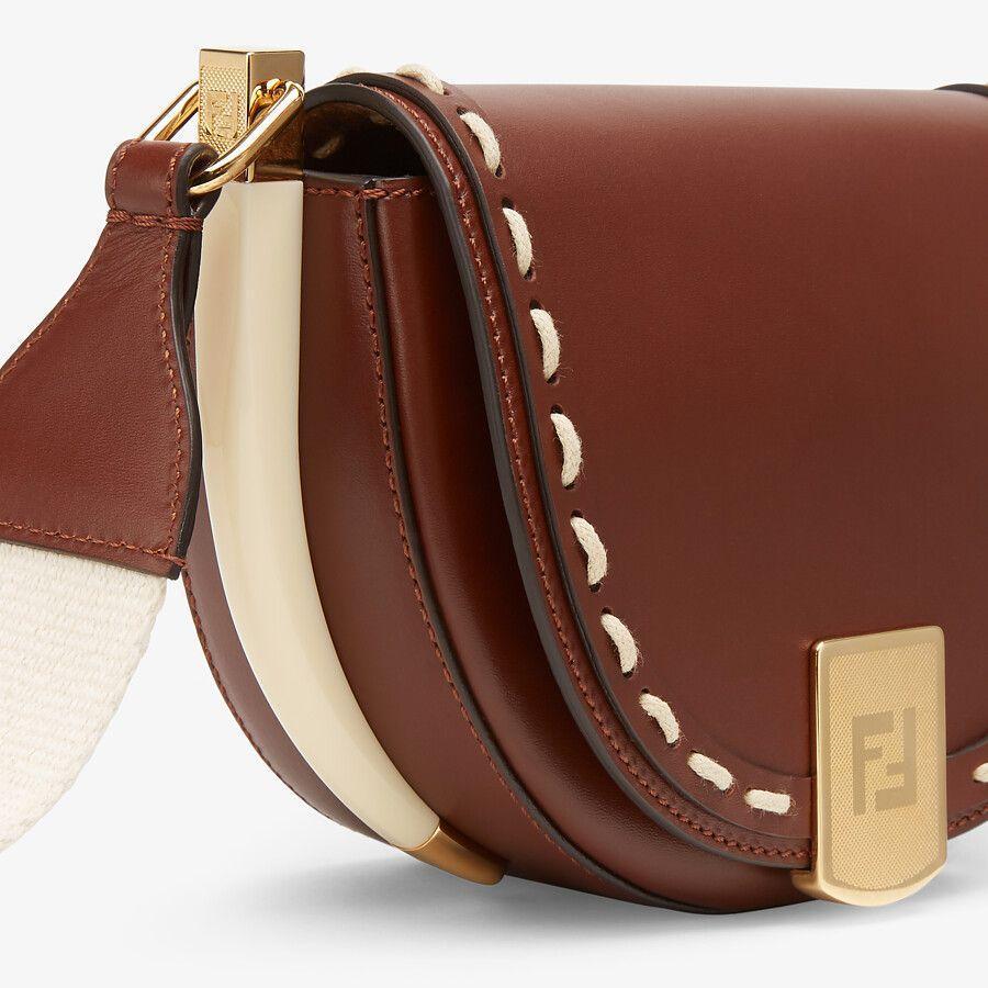 Fendi Brown Leather Bag Fendi