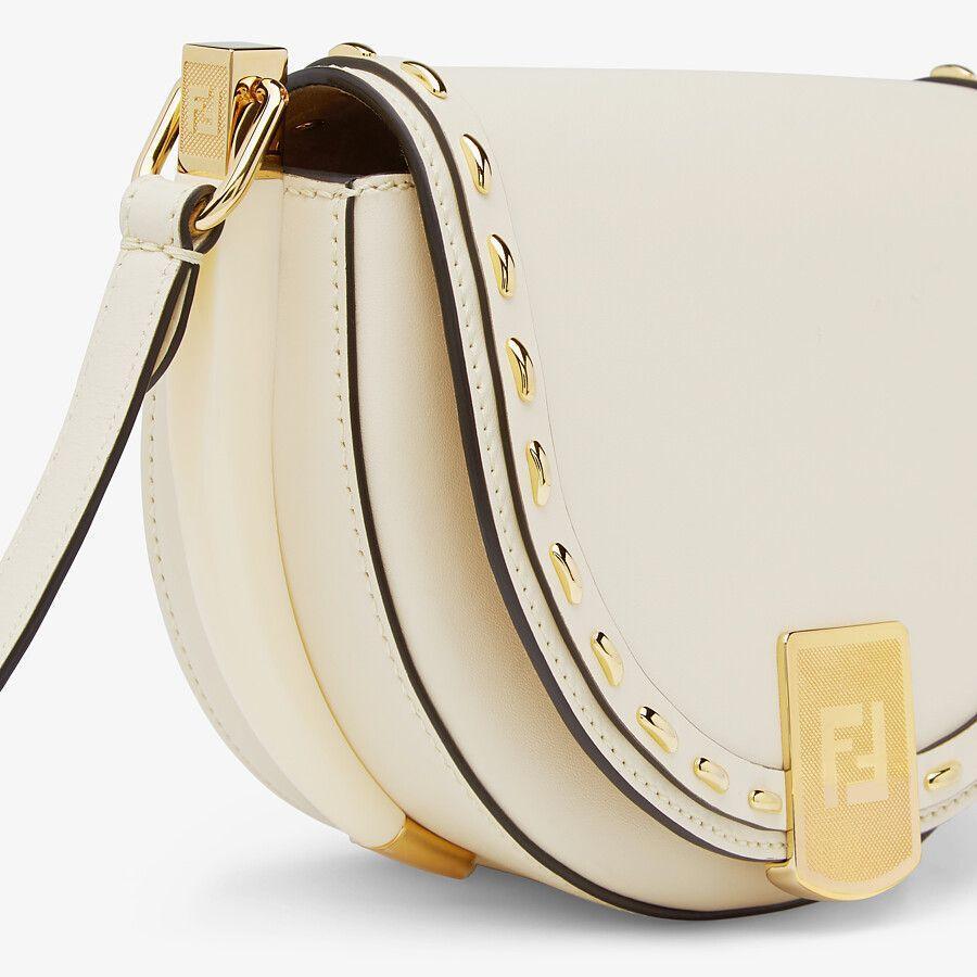 Fendi White Leather Bag Fendi