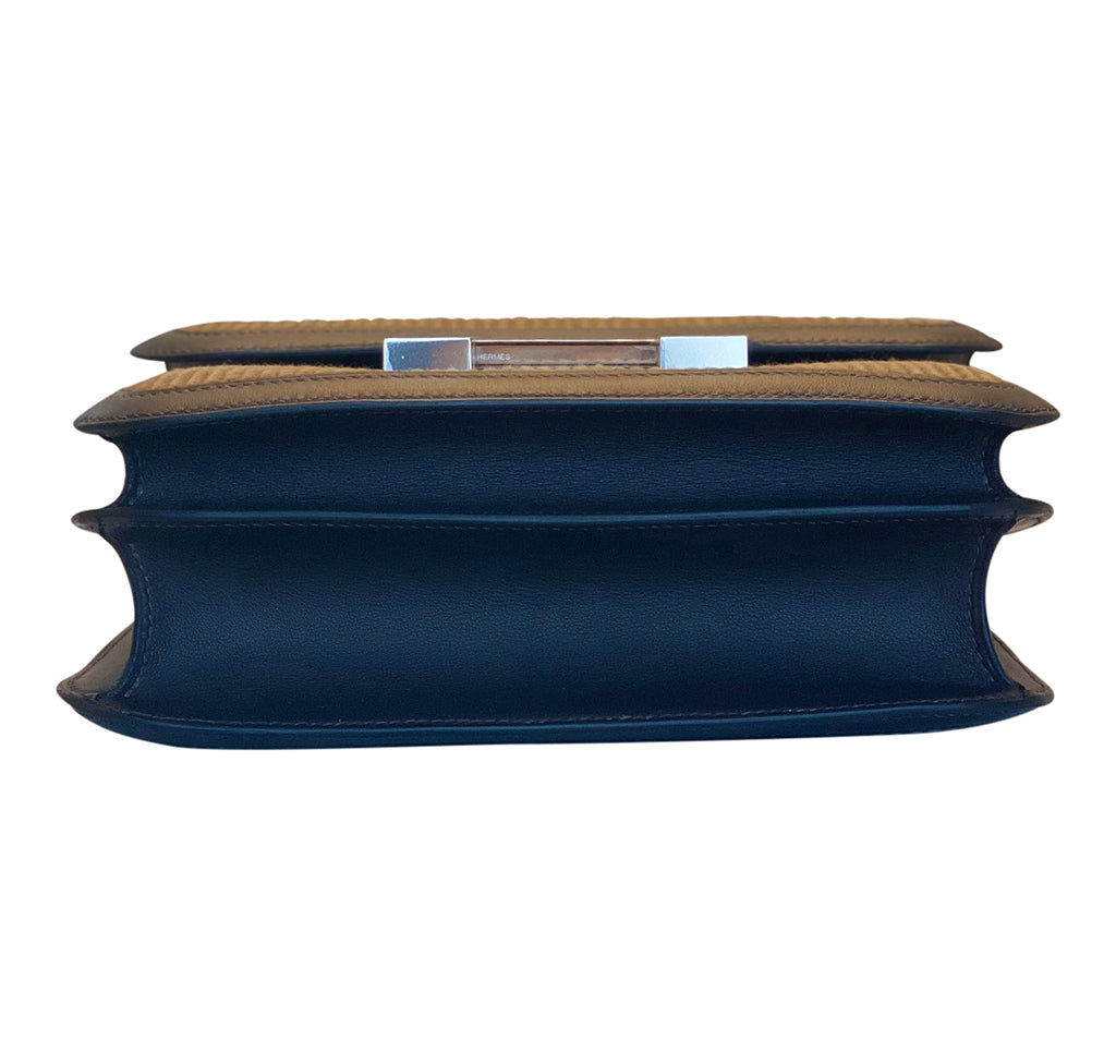 Hermès Constance 24 Velours Cotele Swift Limited Edition Bag Crowned Bag