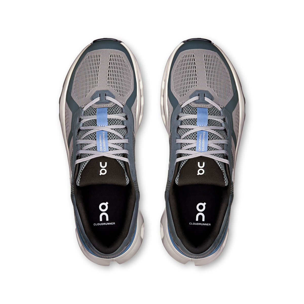 On Running Men's Cloudrunner 2 Shoes - Alloy / Chambray On Running