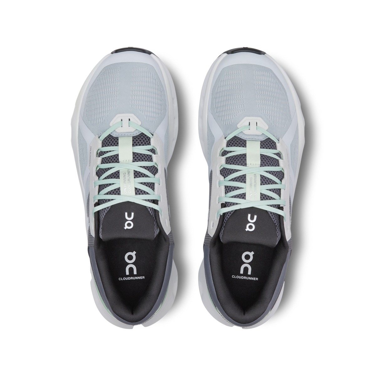 On Running Men's Cloudrunner 2 Wide Shoes - Glacier / Sage On Running