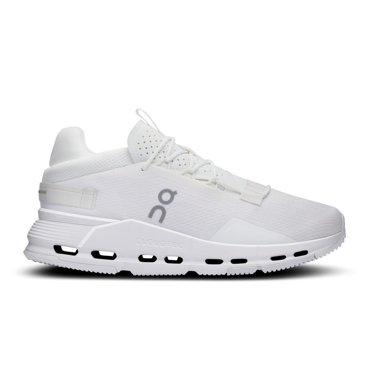 On Running Men's Cloudnova 2 Shoes - All White On Running