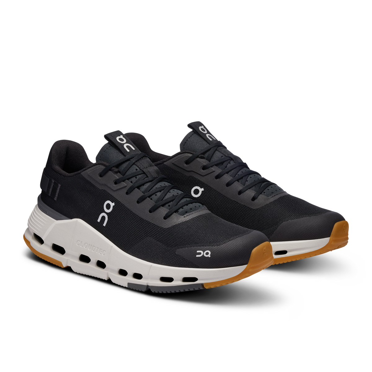 On Running Women's Cloudnova Form 2 Shoes - Black / Ivory On Running
