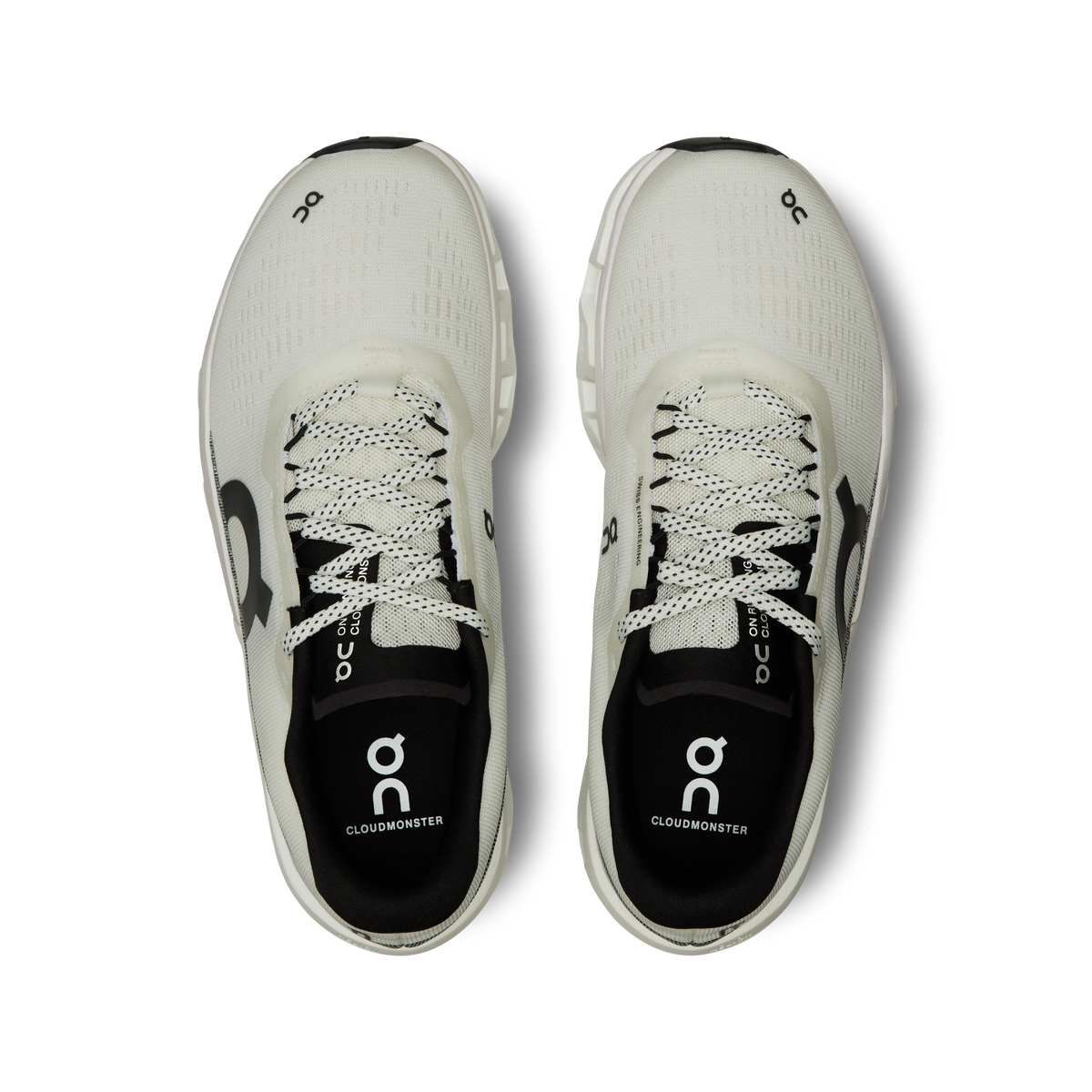On Running Women's Cloudmonster 2 Shoes - White / Frost On Running